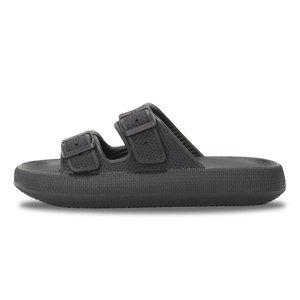 [르까프]더블 벨크로EX 슬리퍼 블랙 LE4S020BLK