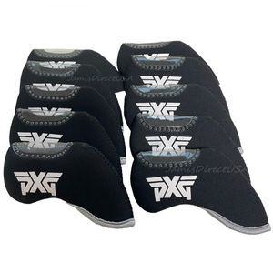 [관부가세포함] PXG 네오프렌 아이언 커버 10팩 세트 0311 XF 0311T 골프 블랙용 새상품