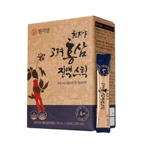천지양 고려홍삼진액스틱 100포 +쇼핑백포함