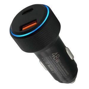 자동차 차량용 고속 충전기 시거잭 QC3.0PD 48W