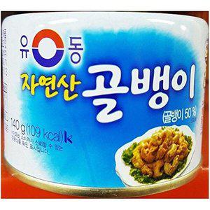 [셀러허브 패션][JHQ8950V_52EO]골뱅이통조림 골뱅이캔(유동 140g)X48