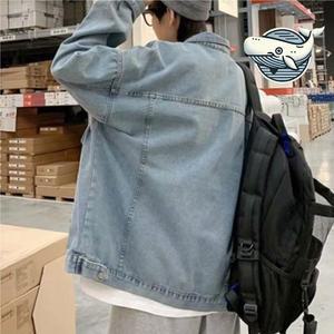 [라일리] Rly 루즈핏 남성 청자켓 빈티지 데님 아우터 가을