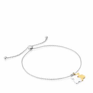 TOUS Sweet Dolls Bear Two-Tone Chain Bracelet/ 스윗돌 투톤 체인 팔찌/ 1004251700