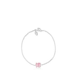TOUS Silver  Color Bracelet with Quartz/토스 실버 쿼츠 팔찌/615431660