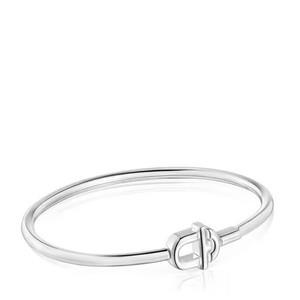 매니페스토 실버 뱅글 브레이슬릿/TOUS MANIFESTO Silver Bangle Bracelet/1004096870