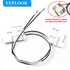 노트북 미니 PCIE WIFI 카드 용 2PCS 내부 안테나 AC8265 8260 7260 7260AN BN NB 5 00 5300 6200 6235 6250 6300AN AR5B22 2230BN