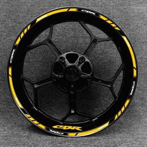 오토바이 스티커 휠 스티커, 전면 후면 데칼, 반사 방수 데칼, 혼다 CBR CBR250R CBR650F CBR300R 용, 17
