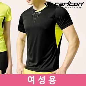 칼톤 헬스 배드민턴 운동복 여성 반팔티 562LS 탁구복 배구