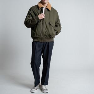 남자 항공 탑건 캐주얼 카라양털 블루종 자켓 KSM-JKA-SA0223004