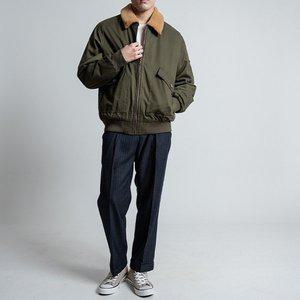 [리빌모아]남자 항공 탑건 캐주얼 카라양털 블루종 자켓 KSM-JKA-SA0223004
