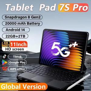 2025 새로운 오리지널 패드 7S Pro 태블릿 + 금어초 8 11인치 듀얼 HD WiFi
