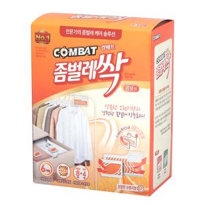 컴배트 좀벌레싹 콤보형 오렌지 12입(서랍장용 8개+옷장용 4개) 4팩(48개) 