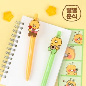 카카오프렌즈 별별춘식 아크릴 패치 볼펜