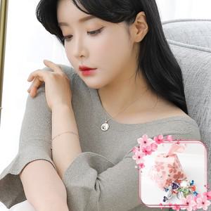 [ 달콤한 벚꽃사탕패키지] 황소자리 / HAPPY BIRYHDAY 써지컬목걸이(양면착용가