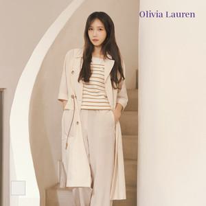 [올리비아로렌] 린넨 스트링 롱 자켓_VOCFU3M4151