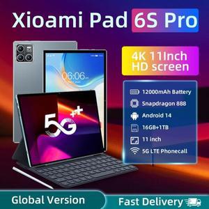 글로벌 버전 오리지널 패드 6S 태블릿 PC, 11 인치 22GB + 듀얼 미 탭