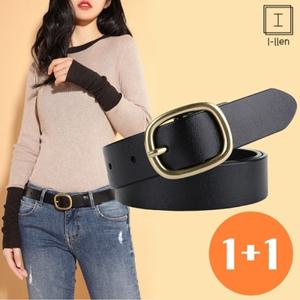 [아일렌]아임레더 여성 빈퍼클/스퀘어 벨트 1+1