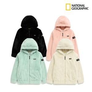 내셔널지오그래픽 National Geographic 키즈 아동 페이크퍼 후드 자켓 K234UFJ020