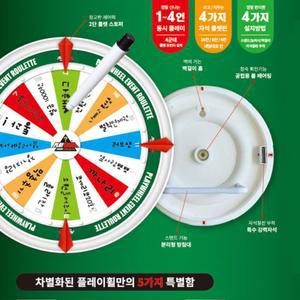 걸이형 룰렛 스탠드 벌칙 가족게임 학생 집콕놀이