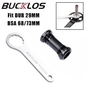 BUCKLOS 자전거 DUB 29 하단 브래킷 렌치 도구 BSA 68/73mm 맞춤 Sram 크랭크 셋 BB