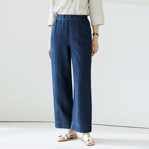 [데드라](88size)[CLASSIQUE] 라이트린넨데님팬츠 PTE3005_DC