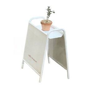 입구 제작 메뉴판 입간판 맞춤 컬러 40x70cm 안내판 철제 예쁜 A형 간판 낮은