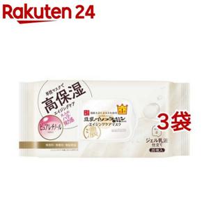 사나 매끄러운 본점 링클 시트 마스크 N 20 매입 3 봉지 세트 24