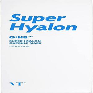 VTCOSMETICS부이티코스메텍스 품 VT 슈퍼히알루론산 모자 캡슐 마스크 7.5 g 10개 수분 클레이 마스크히알