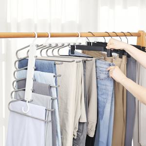 보급형 바지집게20P 접이식 6단 바지걸이 2P 모음