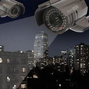 이시아르 모형 감시 카메라 CCTV 블랙