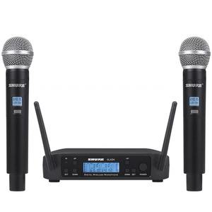SHURE GLXD4 1대 퍼포먼스 핸드헬드 프로 방송용 2 마이크용 개 개의