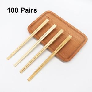 일회용 대나무 젓가락 국수 냄비 스시  식당 21cm  100 쌍