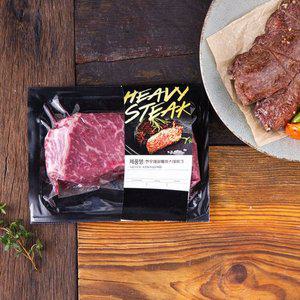 한우 채끝 헤비스테이크 (100g)