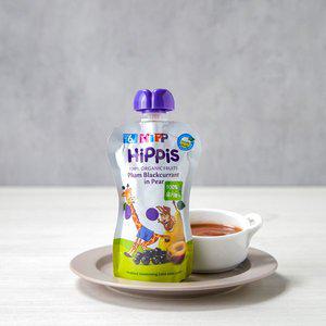 {HIPP]힙 플럼 블랙커런트 인 페어 100g