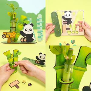 MDF 개운죽 키우기 세트 DIY 화분 만들기 키트 수경재배 식물 학습 초등 과학 교구