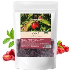 고품질 산수유 건강식품 건조 500g 자연식품 지원 건조재 복분자 산딸기 산수유차