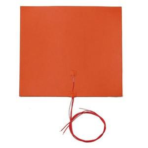 프린터 가열 침대 난방용 실리콘 히터 매트 패드 어컨 공간 350x350mm 220V 1400W
