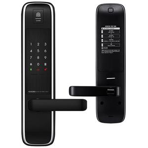 한샘 디지털 도어락 솔리티 제조 SYNC 지문 탱크 M5000B 지문인식 BS 주키 레버형