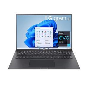 Dell LG 그램 16Z90P 노트북 16인치 초경량 (2560 x 1600) 인텔 Evo 11세대 코어 i7 16GB RAM 1TB SSD 윈도