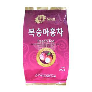 유안 자판기용 복숭아홍차 900g