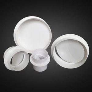 PVC 라운드 파이프 그릴 덕트 80 에어 차단기 환기 댐퍼 150MM 체크 편도 백드래프트 팬 드래프트