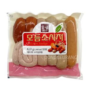 오뗄 모듬 소세지 420g/소시지/불갈비/햄