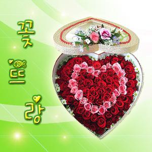 소국장미100송이꽃박스/연인에게선물/기념일/★베스트상품★