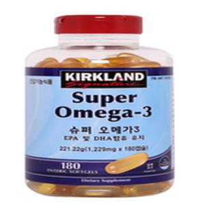 [CI 웰빙(건강식품/영양제)] 커클랜드 시그니춰 슈퍼 오메가 3 1229mg x 180