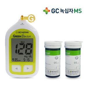 녹십자 그린닥터 혈당측정기+시험지100매+채혈침110개+알콜솜100매  당뇨소모성재료등록업체