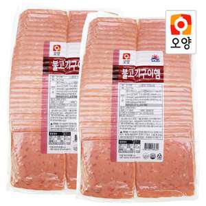 사조오양 불고기구이햄 1kg x 2개