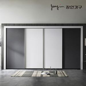 장인가구 단테 모던 슬라이딩 붙박이장 30cm