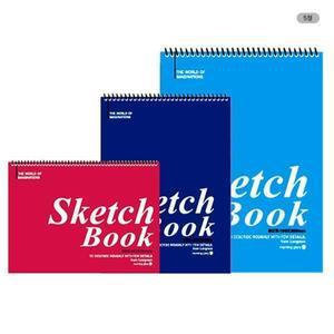 5절 전문가용스케치북 (색상랜덤/430x310/17매)