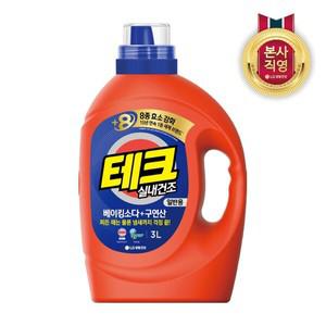 테크 베이킹소다+구연산 실내건조 용기3L 일반
