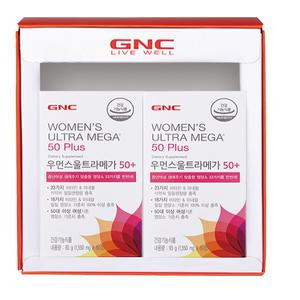 (GNC) 우먼스50 Plus (60) X 2개입 세트 / 여성종합비타민 세트